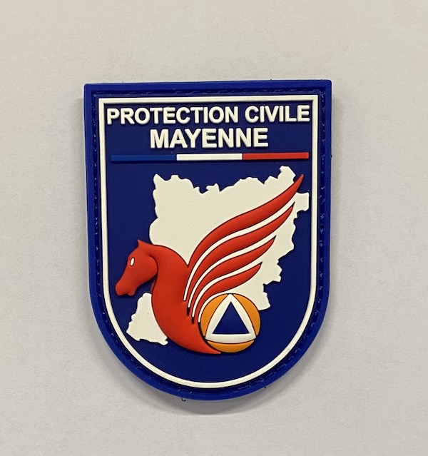 Ecusson PROTECTION CIVILE